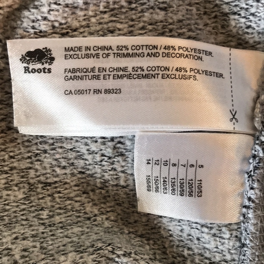 Roots salt and pepper original sweatpants Size 14 - Picture 5 of 5
